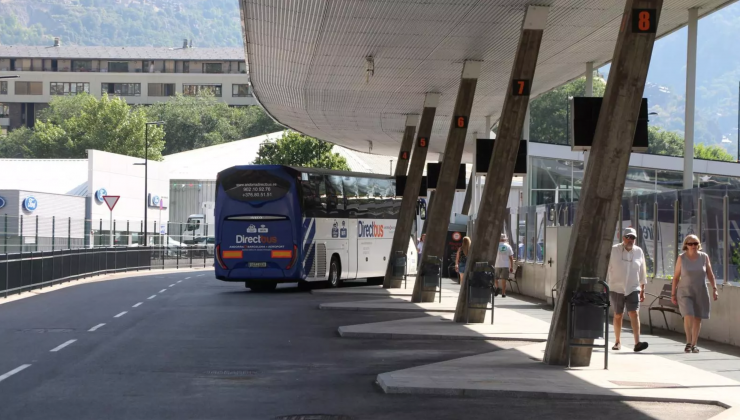 L'estació nacional d'autobusos.